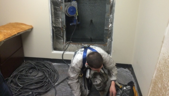 Entering High Rise Air Handler