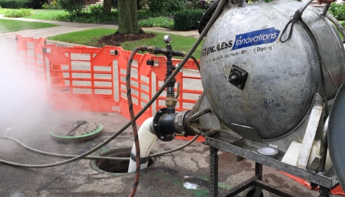 Smoke Sewerline Inspection